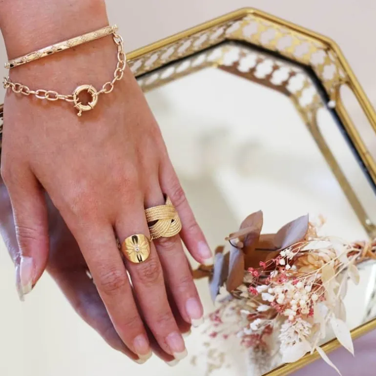 Perrine et Antoinette Bagues Empierrées | Bagues Strass^BAGUE JORA