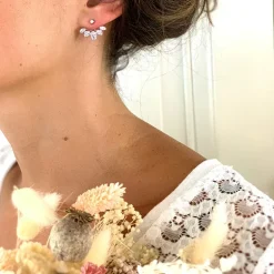 Perrine et Antoinette Boucles D'oreilles Empierrées | Vestes D'oreilles^BOUCLES ANITA