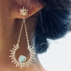 Perrine et Antoinette Boucles D'oreilles Empierrées | Pendantes^BOUCLES JOHANNA