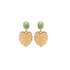 Perrine et Antoinette Boucles D'oreilles Empierrées | Pendantes^BOUCLES LOUVE