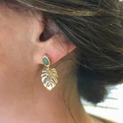 Perrine et Antoinette Boucles D'oreilles Empierrées | Pendantes^BOUCLES LOUVE