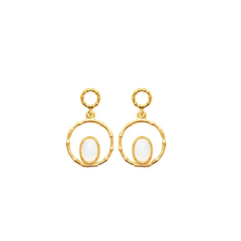 Perrine et Antoinette Boucles D'oreilles Empierrées | Pendantes^BOUCLES NINON