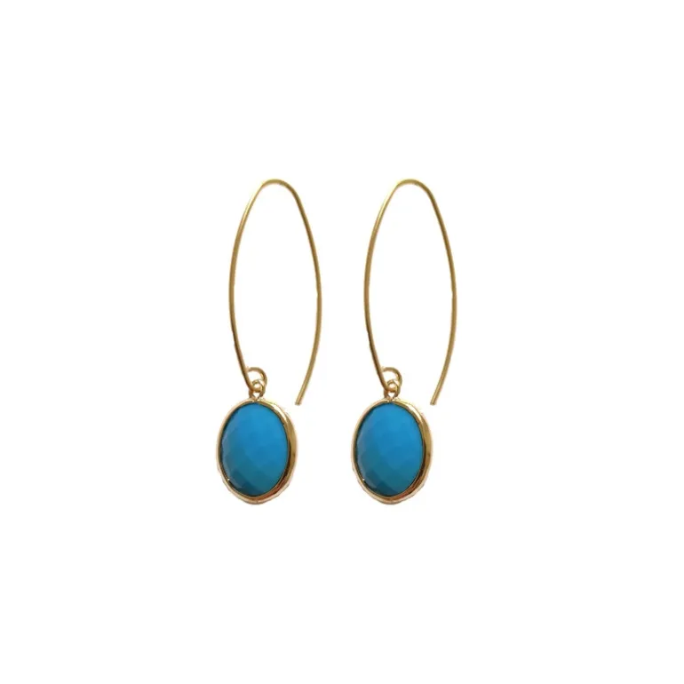 Perrine et Antoinette Boucles D'oreilles Empierrées | Pendantes^BOUCLES PAULA