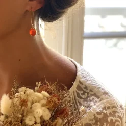 Perrine et Antoinette Boucles D'oreilles Empierrées | Pendantes^BOUCLES PAULA