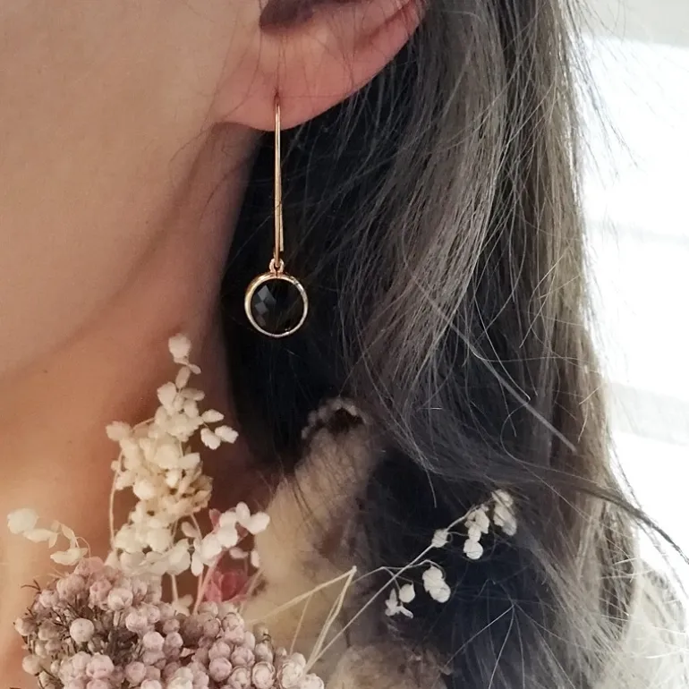 Perrine et Antoinette Boucles D'oreilles Empierrées | Pendantes^BOUCLES PAULA