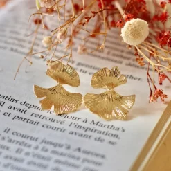 Perrine et Antoinette Clous D'oreilles^BOUCLES PETALE