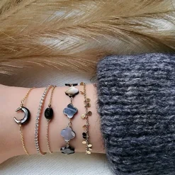 Perrine et Antoinette Bracelets Empierrés | Bracelets Sans Strass^BRACELET ELANE