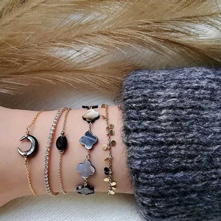 Perrine et Antoinette Bracelets Empierrés | Bracelets Sans Strass^BRACELET ELANE