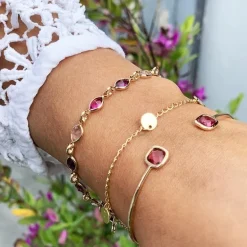Perrine et Antoinette Bracelets Empierrés | Bracelets Sans Strass^BRACELET PEONIE