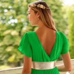 Perrine et Antoinette Ceintures^CEINTURE ALOA DOREE