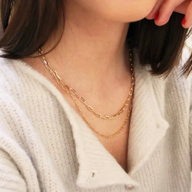 Perrine et Antoinette Mailles Forçat | Colliers Sans Strass^CHAÎNE MILAN