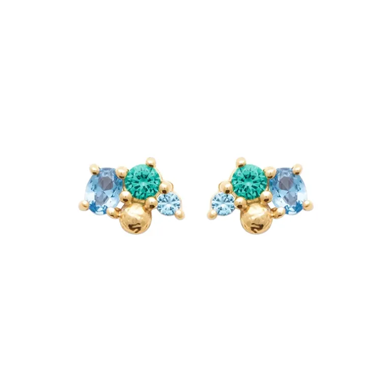 Perrine et Antoinette Boucles D'oreilles Empierrées | Clous D'oreilles^CLOUS ADELIE