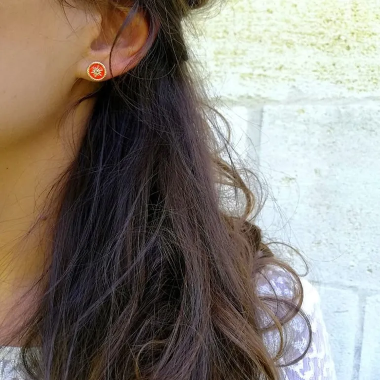 Perrine et Antoinette Clous D'oreilles^CLOUS AURORA