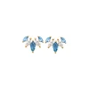 Perrine et Antoinette Boucles D'oreilles Empierrées | Clous D'oreilles^CLOUS LINA