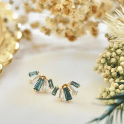 Perrine et Antoinette Boucles D'oreilles Empierrées | Clous D'oreilles^CLOUS LORIS