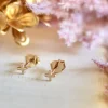Perrine et Antoinette Clous D'oreilles | Boucles D'oreilles Religieuses^CLOUS MARIPOSA