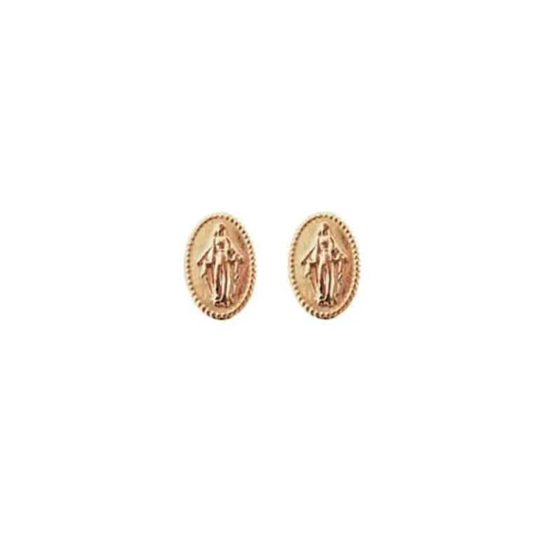 Perrine et Antoinette Boucles D'oreilles Religieuses | Clous D'oreilles^CLOUS VINCIANE
