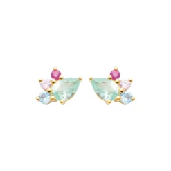 Perrine et Antoinette Boucles D'oreilles Empierrées | Clous D'oreilles^CLOUS ZEPHIR