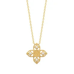 Perrine et Antoinette Colliers Strass^COLLIER CLOVIS