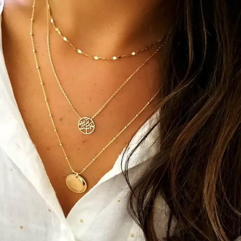 Perrine et Antoinette Colliers Sans Strass^COLLIER ELEONORE