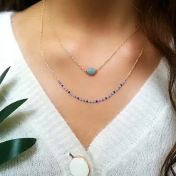 Perrine et Antoinette Colliers Empierrés | Colliers Sans Strass^COLLIER JOANIE
