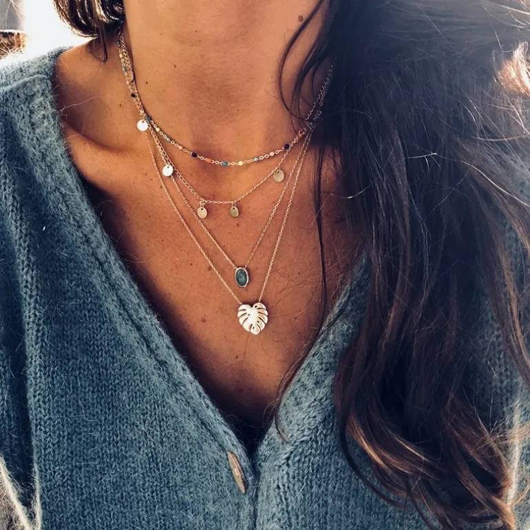 Perrine et Antoinette Colliers Empierrés | Colliers Sans Strass^COLLIER LOUVE