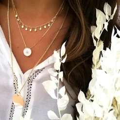 Perrine et Antoinette Colliers Sans Strass^COLLIER MAELI