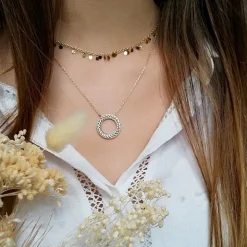 Perrine et Antoinette Colliers Sans Strass^COLLIER SOLENE