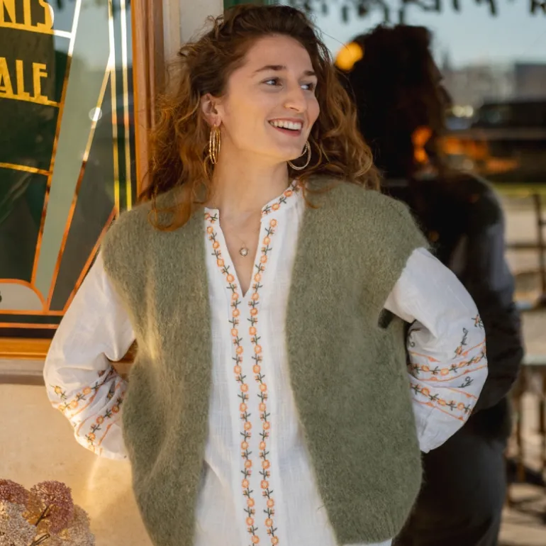 Perrine et Antoinette Mailles^GILET BASILE