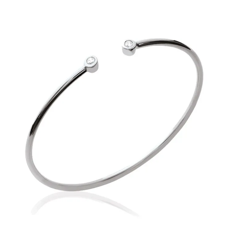 Perrine et Antoinette Bracelets Empierrés | Joncs Ouverts^JONC CASSANDRE