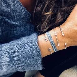 Perrine et Antoinette Bracelets Empierrés | Joncs Ouverts^JONC CASSANDRE