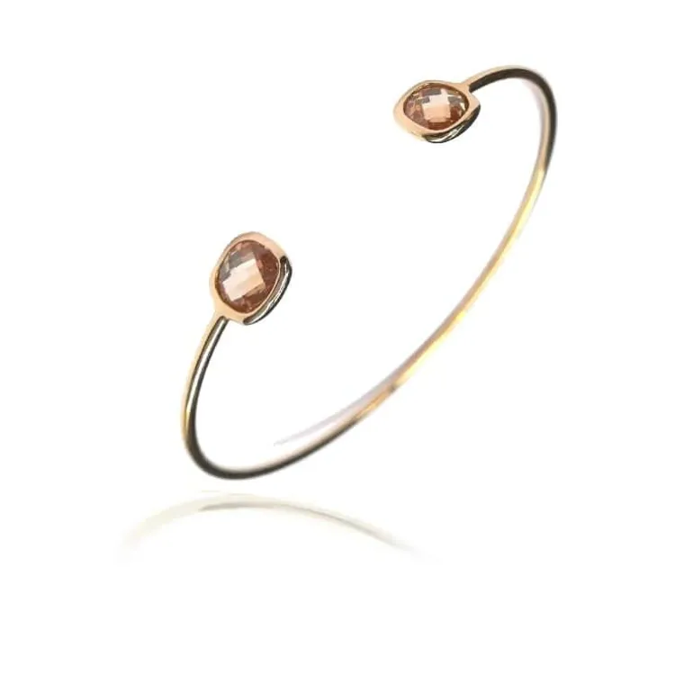 Perrine et Antoinette Joncs Ouverts | Bracelets Empierrés^JONC CLARENCE
