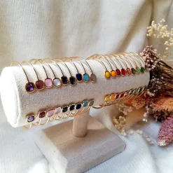 Perrine et Antoinette Joncs Ouverts | Bracelets Empierrés^JONC CLARENCE