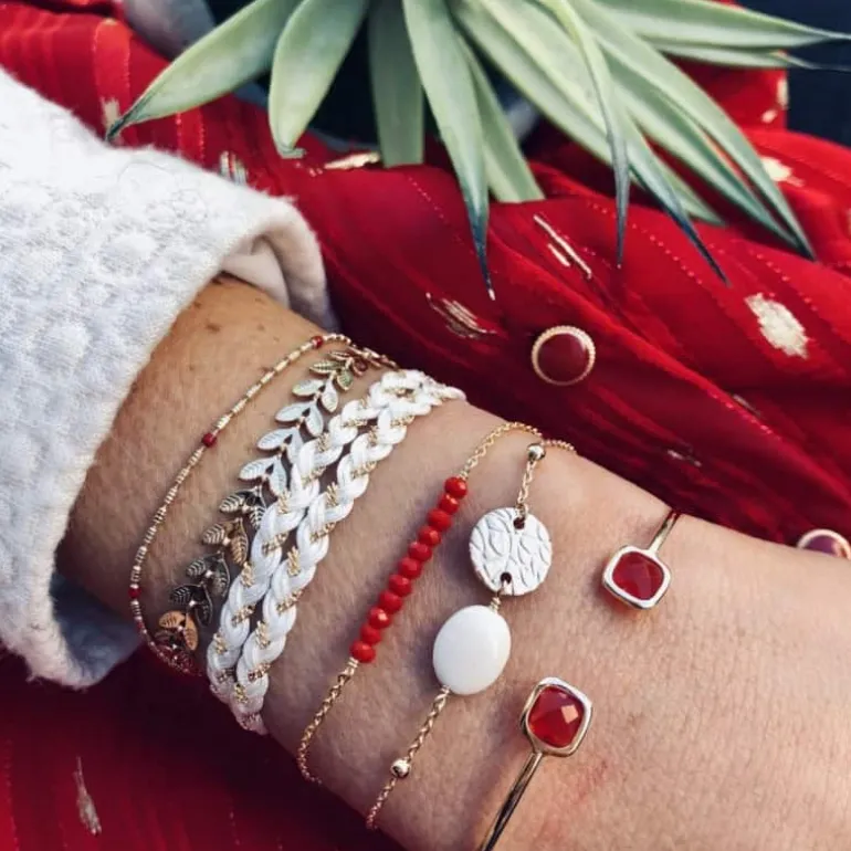 Perrine et Antoinette Joncs Ouverts | Bracelets Empierrés^JONC CLARENCE