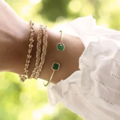 Perrine et Antoinette Joncs Ouverts | Bracelets Empierrés^JONC CLARENCE