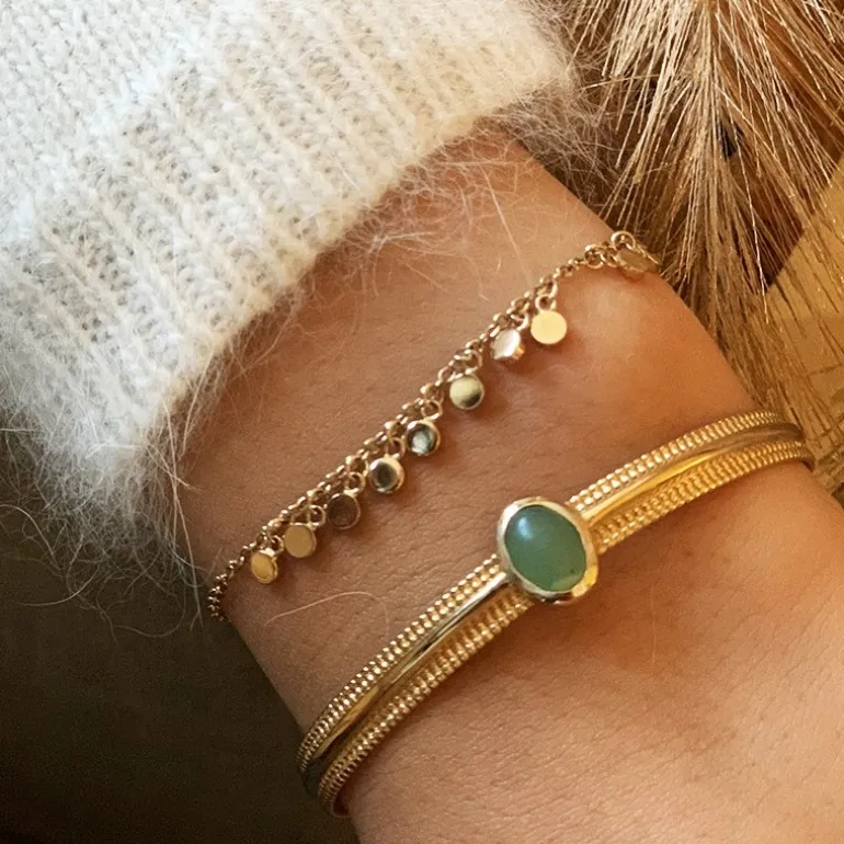 Perrine et Antoinette Joncs Ouverts | Bracelets Empierrés^JONC HOPE
