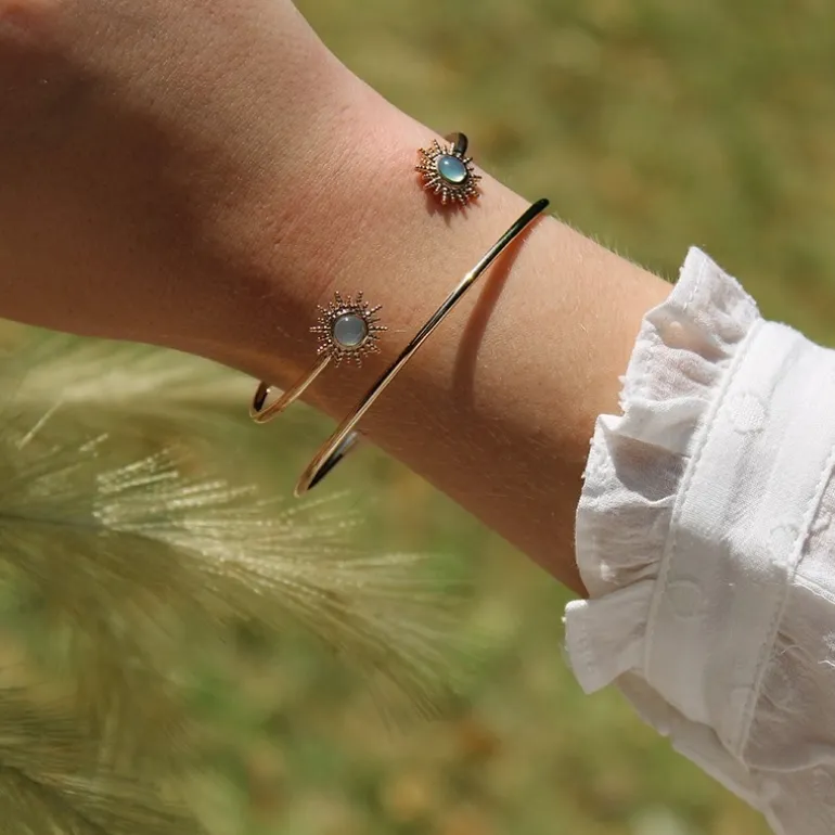 Perrine et Antoinette Joncs Ouverts | Bracelets Empierrés^JONC JAMILA