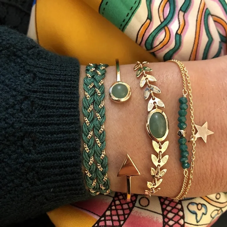 Perrine et Antoinette Joncs Ouverts | Bracelets Empierrés^JONC SALMA