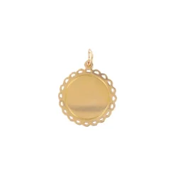 Perrine et Antoinette Pendentifs Gravables^PENDENTIF LEANA